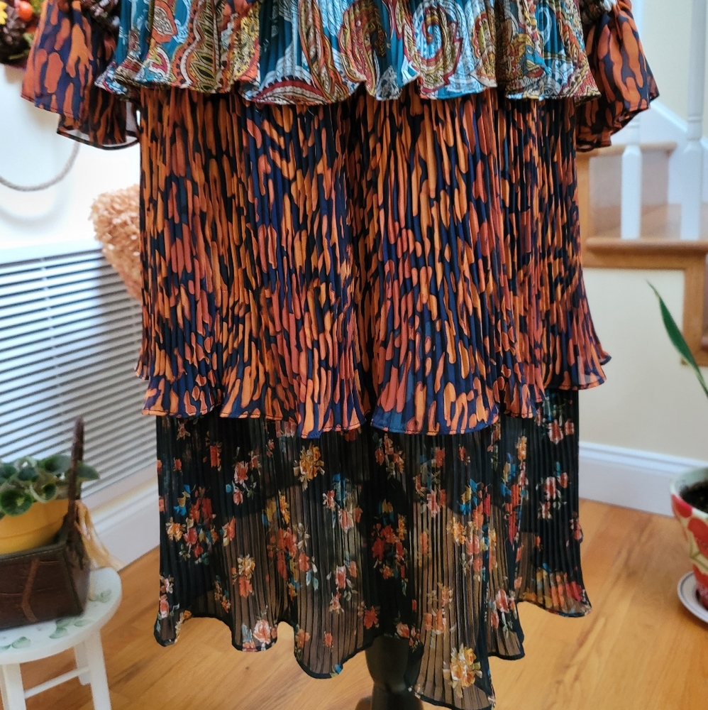 Multi-Patterned Dress - image 5